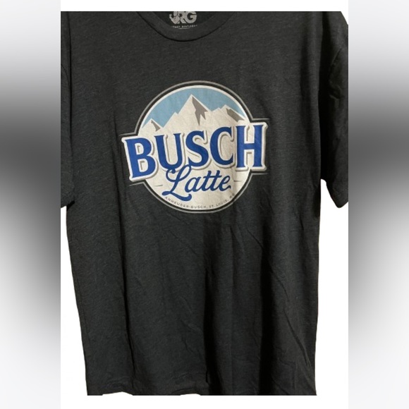 Rowdy Gentleman Vintage Gray Busch Latte SS Tee Shirt Size L Casual Lightweight - Picture 5 of 6